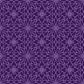 Geometric Lace - Ultra Violet