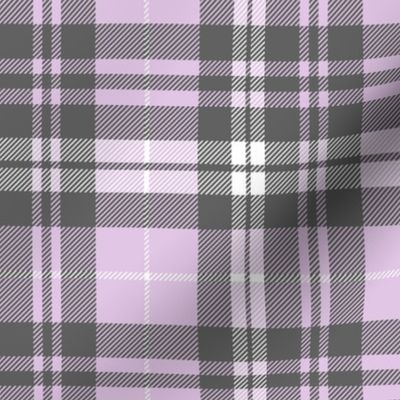 fall plaid - purple and grey - fearfully and wonderfully made 