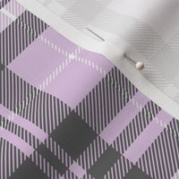 fall plaid - purple and grey - fearfully and wonderfully made 