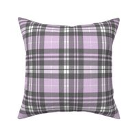 fall plaid - purple and grey - fearfully and wonderfully made 