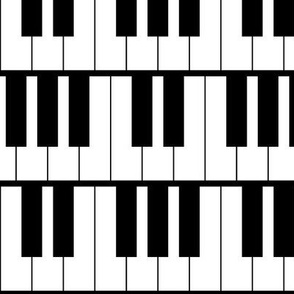 Three Inch Horizontal Half-Brick Piano Keys