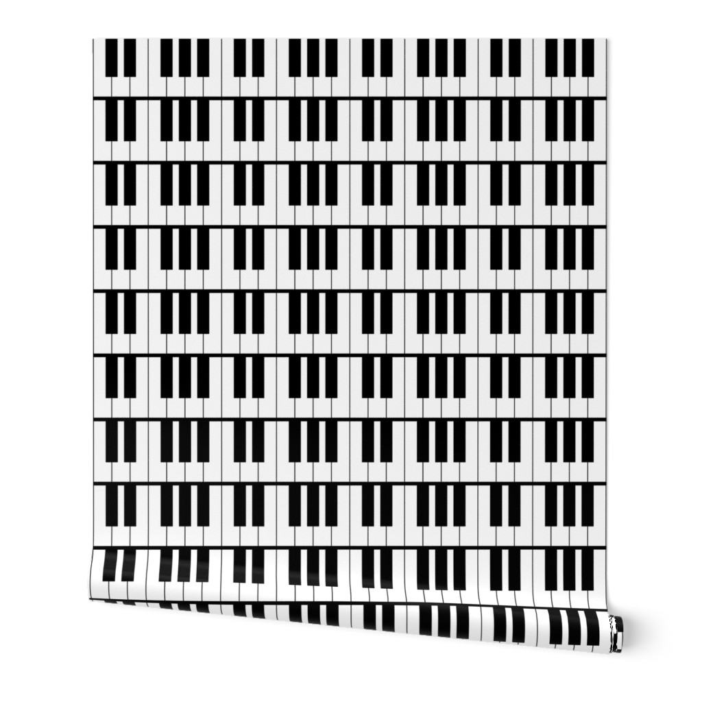 Three Inch Horizontal Piano Keys