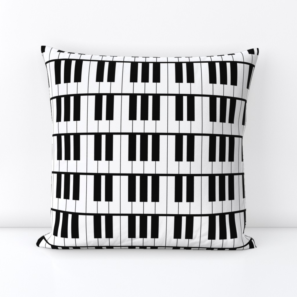 Three Inch Horizontal Piano Keys