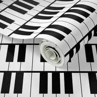 Three Inch Horizontal Piano Keys