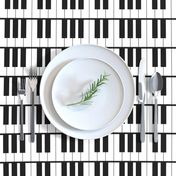 Three Inch Horizontal Piano Keys