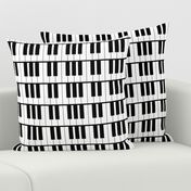 Three Inch Horizontal Piano Keys