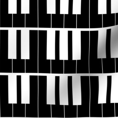 Three Inch Horizontal Harpsichord Keys