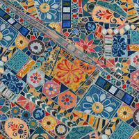 Gaudi Style Mosaic Tiles
