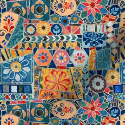Gaudi Style Mosaic Tiles