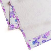 Ultra Violet Water Color Floral 