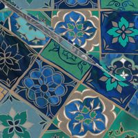 Dreams of the Azure Sea - Tile Pattern