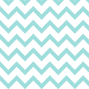 christmas chevron light teal LG