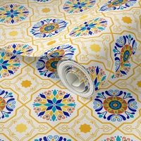 Cheery Modern Moorish Tiles // Bright + Sunny Spanish-inspired Tile Design