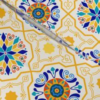 Cheery Modern Moorish Tiles // Bright + Sunny Spanish-inspired Tile Design