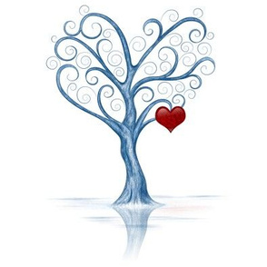 Tree with a heart