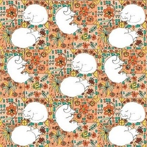 White Cats, Spanish Tile