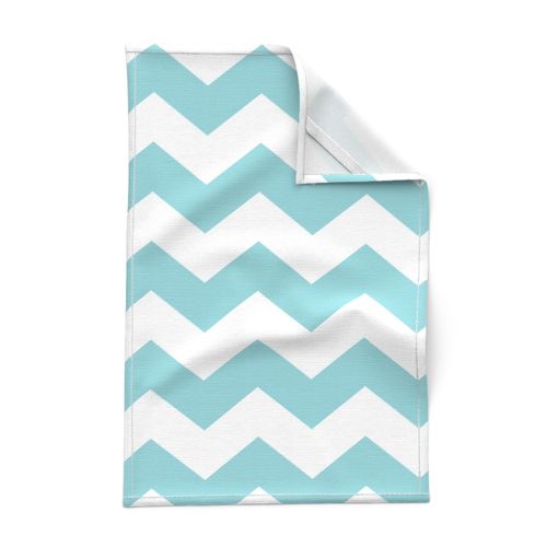 chevron wide blue LG - christmas wish collection