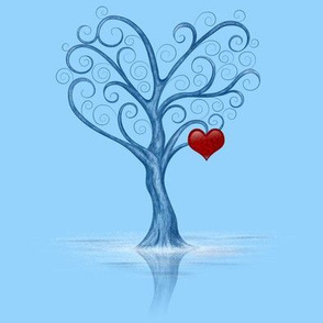 Tree with a heart