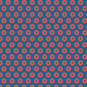 Fishman Donut Fabric - Identical  Dress  Color 1 INCH
