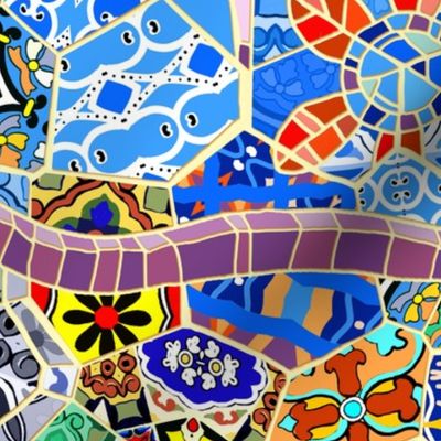 Spanish Tile Mosaics