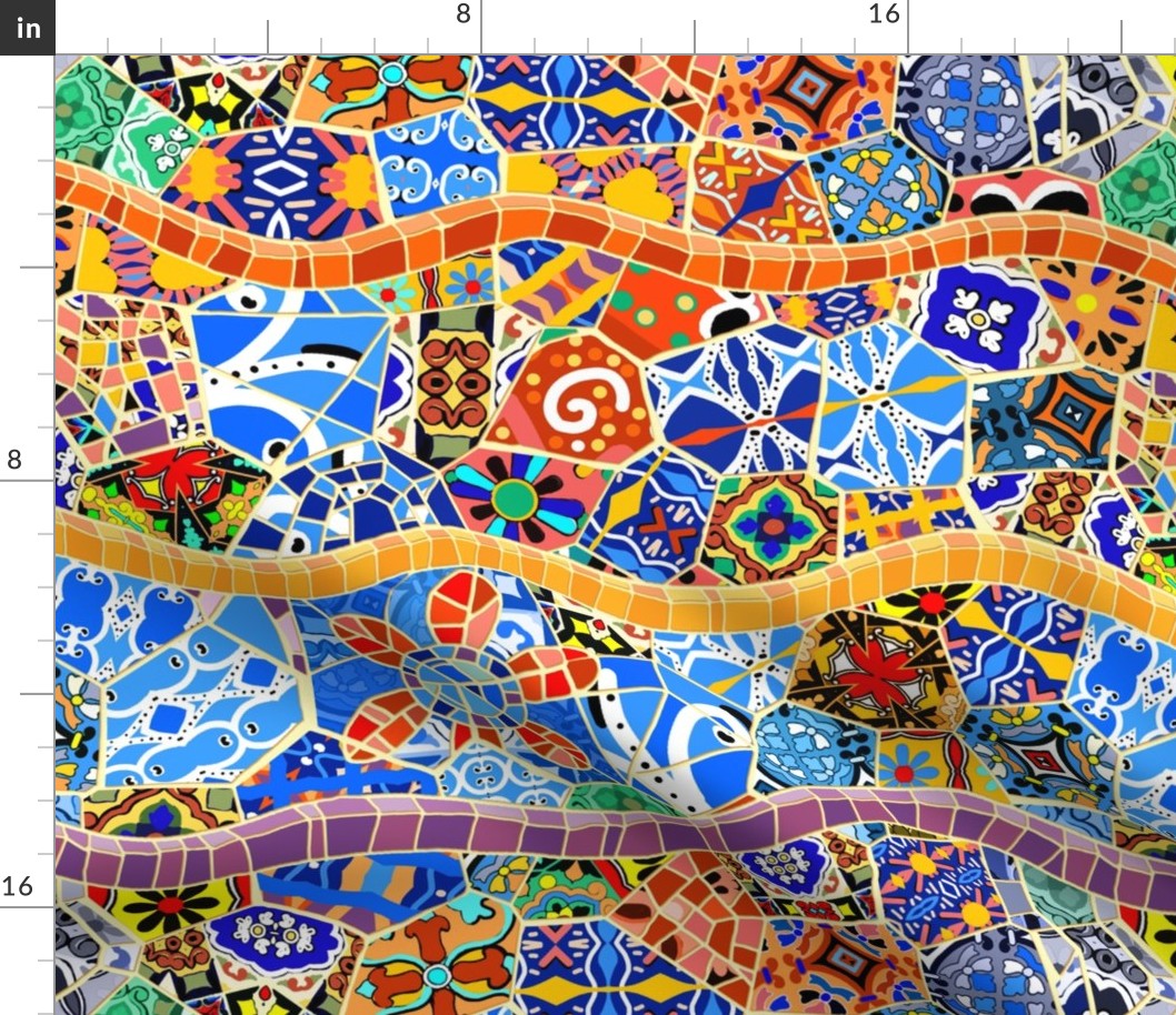 Spanish Tile Mosaics