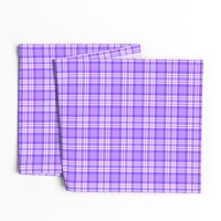 Lavender Purple Plaid Gingham Check