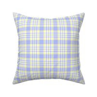 Blue Yellow Plaid Gingham Check