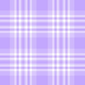 Lavender Plaid Gingham Check