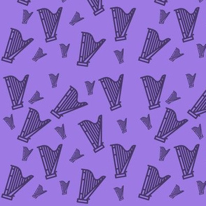 Harp Confetti Purple