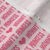 Mommy's Princess - pink on pink C18BS