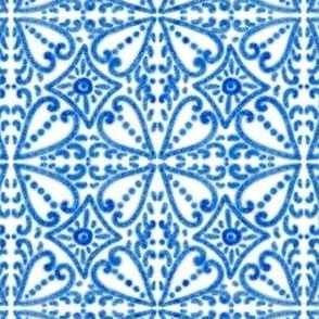 Spanish Tile N5 Cobalt