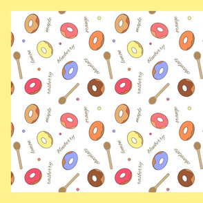 Tea Towel Donuts