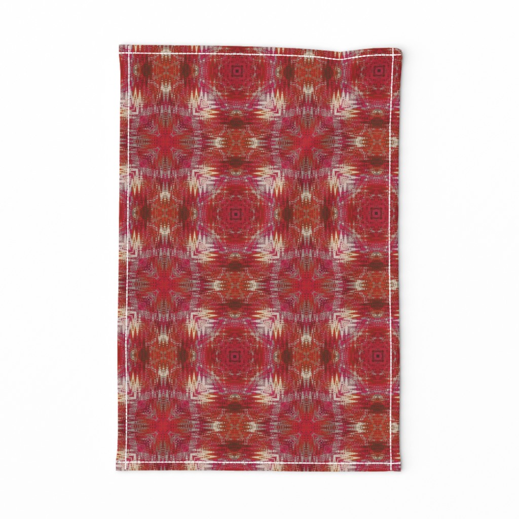 NEW WEAVE KILIM FUCHSIA RED ORANGE 4 BY PAYSMAGE