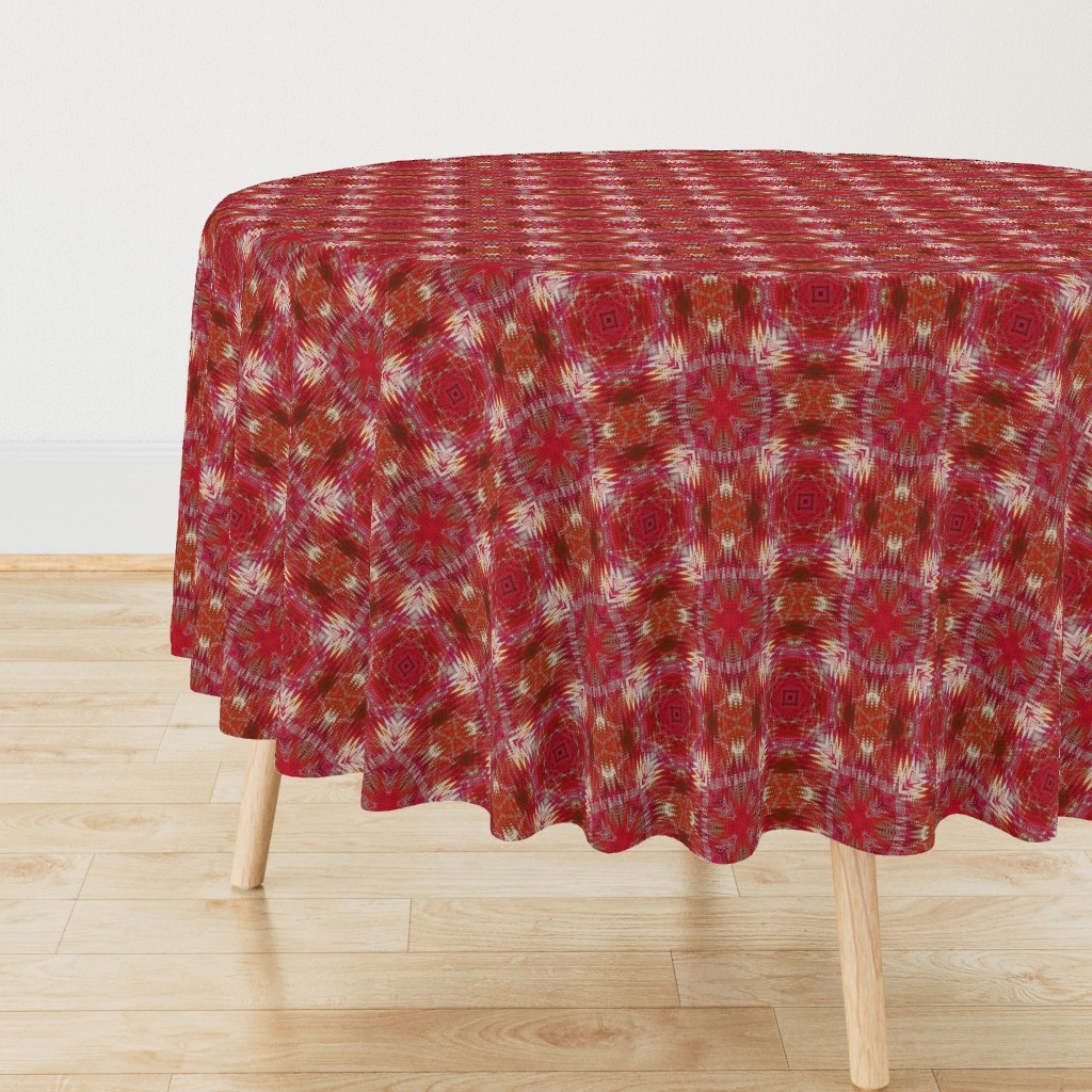 NEW WEAVE KILIM FUCHSIA RED ORANGE 4 BY PAYSMAGE