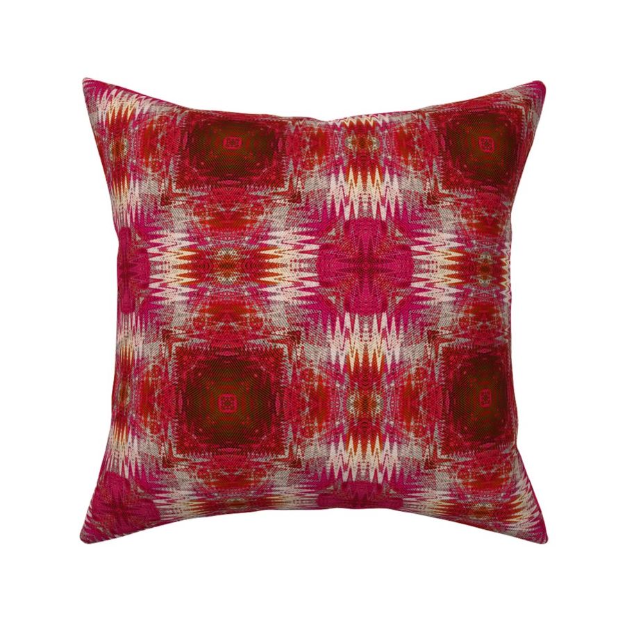 NEW WEAVE KILIM FUCHSIA RED ORANGE 5