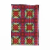 NEW WEAVE KILIM FUCHSIA RED PURPLE GREEN 5