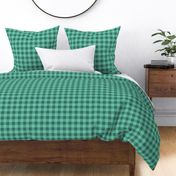 Buffalo Plaid Teal Green