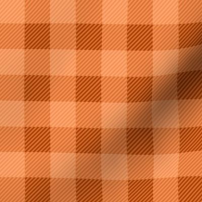 Buffalo Plaid Orange