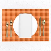 Buffalo Plaid Orange