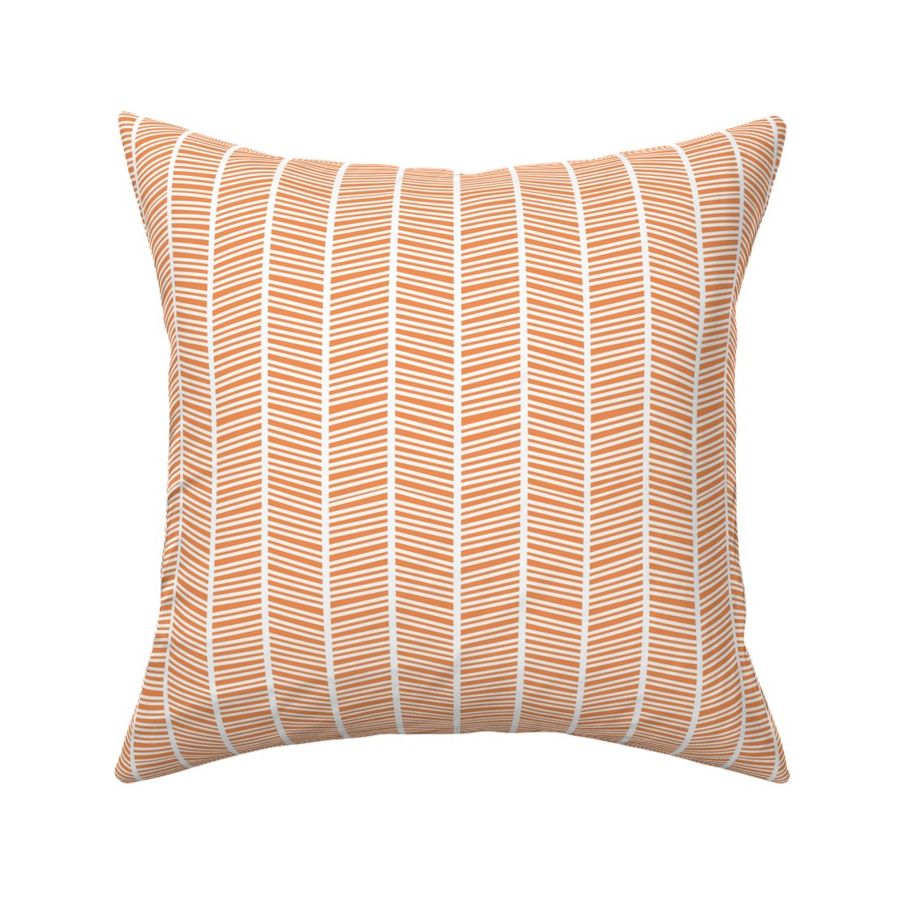 Herringbone Orange