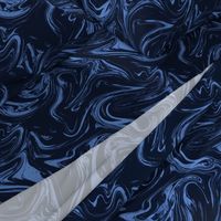 Marbled Paper DEEP COBALT