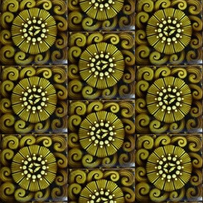 Victorian Tile  swirls