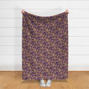 Purple Harvest greyhound Toile de Jouy