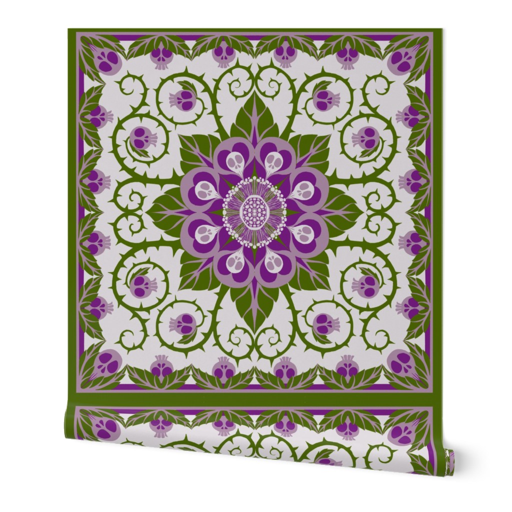 Deadly Nightshade Hawaiian Quilt