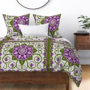 Deadly Nightshade Hawaiian Quilt