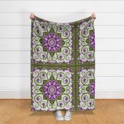 Deadly Nightshade Hawaiian Quilt