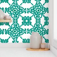 SpanishTile N1 (Pantone Arcadia Green)