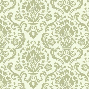 Classic Damask Gold