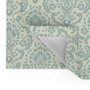 Classic Damask Silver