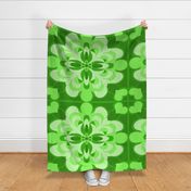 Green Hawaii Fleur De Lis